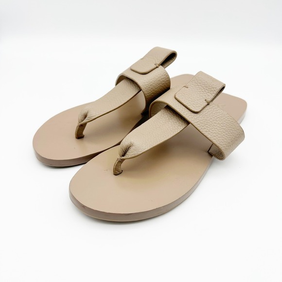 MERCEDES CASTILLO Shoes - Mercedes Castillo Tanna Tan Leather Slides Size 40
